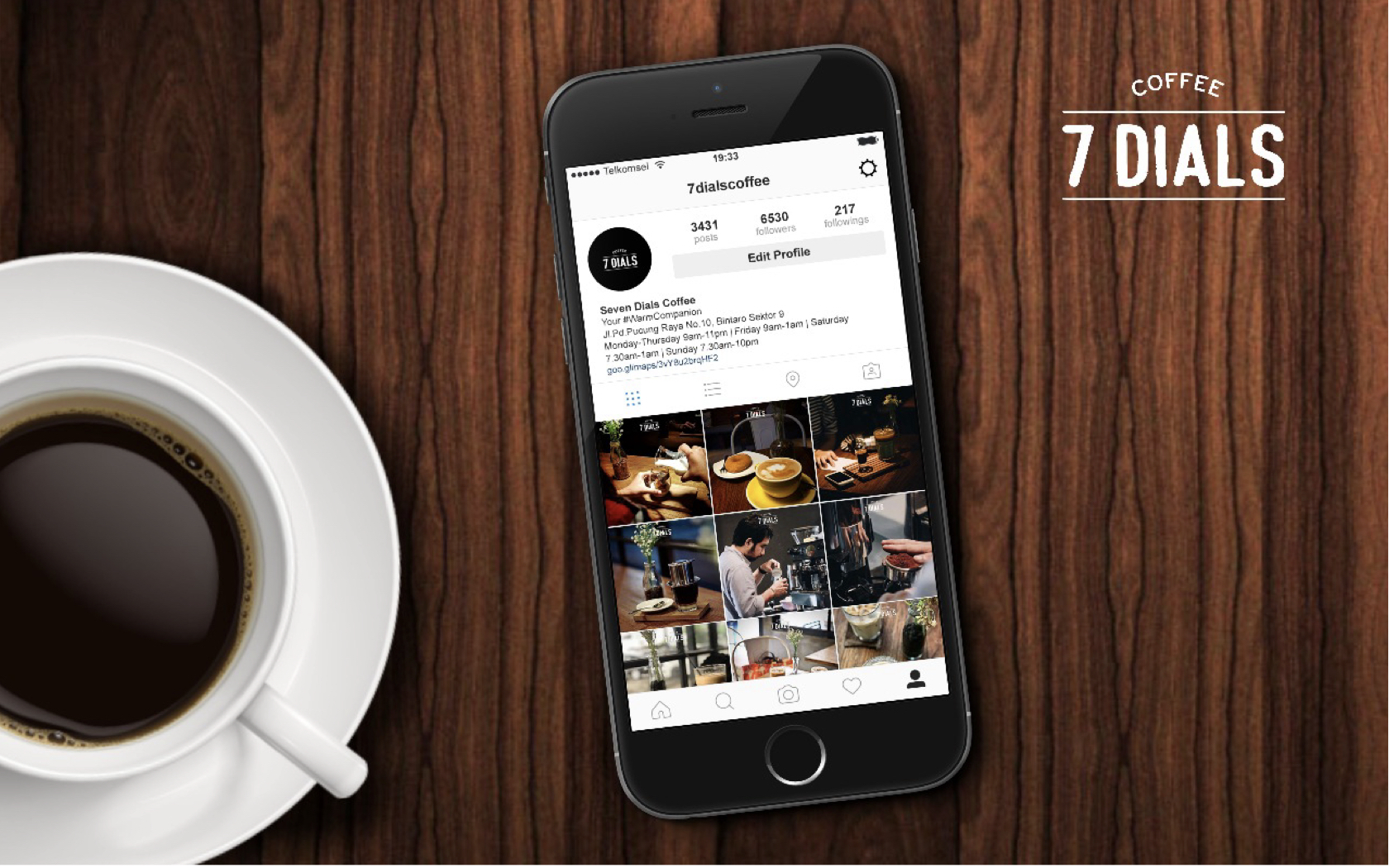 7 Dials Coffee Social Media