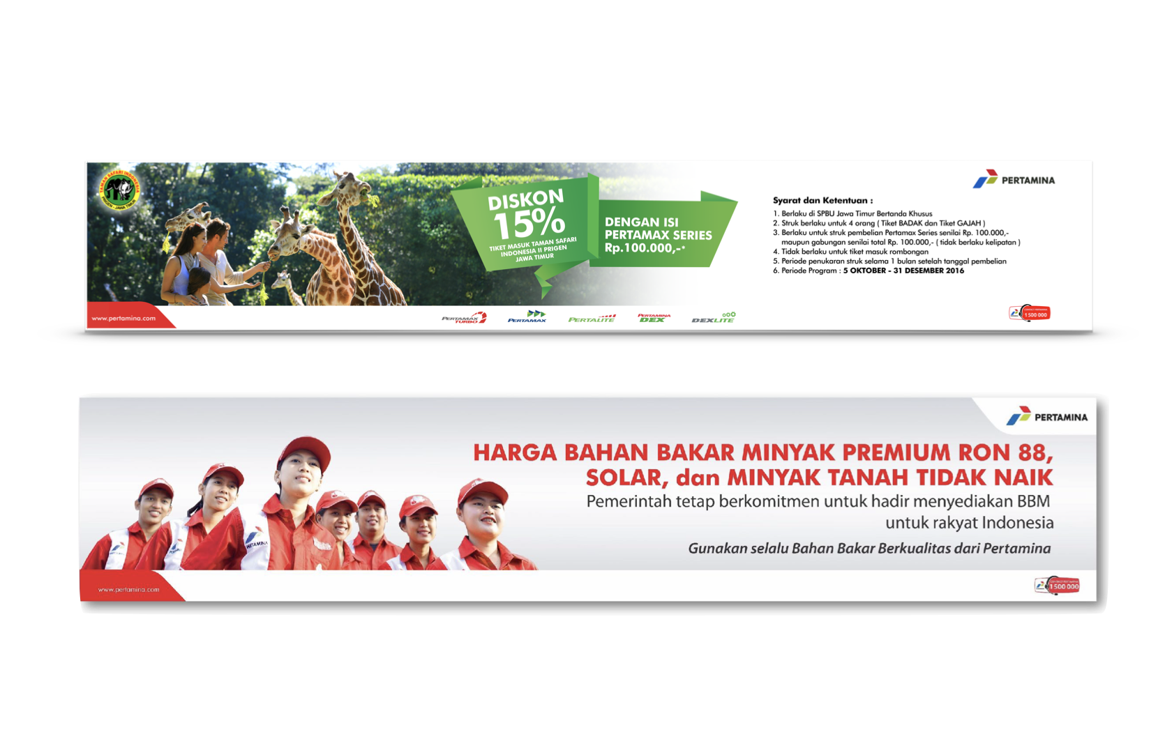 Pertamina MOR V Promotional Design